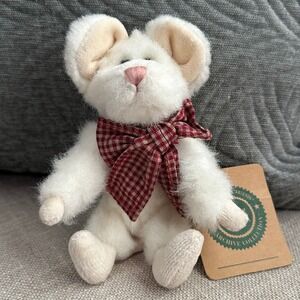 NEW Boyds Bears & Friends Brie Mouski‎ Mouse Plush Archive Collection 1990-98